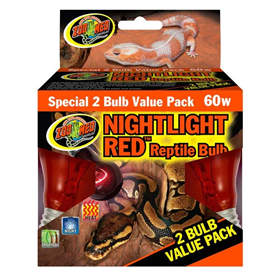 ZM 60W 2PK NIGHTLIGHT RED ZOOMED COMBO I005280