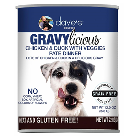 Dave‘s Pet Food Gravylicious Chicken & Duck With Veggies Can Dog Food I030739