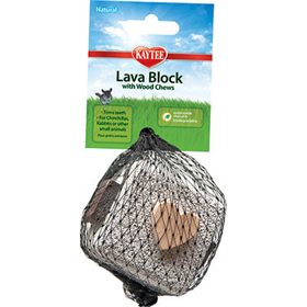 Kaytee® Lava Block with Wood Chews I004952