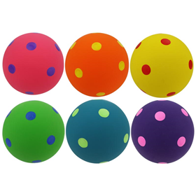 Multipet Polka Dot Balls Dog Toys