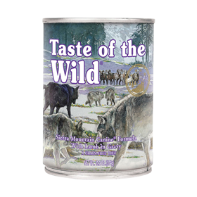 Taste of the Wild® Sierra Mountain Canine Formula with Roasted Lamb in Gravy Wet Dog Food 13.2 oz. I001989