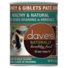 Dave’s Grain-Free Naturally Healthy Food Turkey & Giblets Dinner Can Food for Cats 12.5 oz I030735