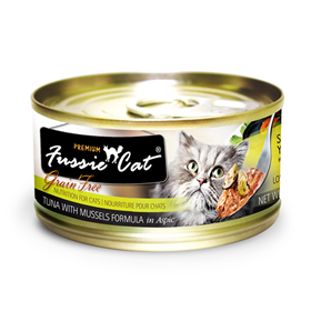 2.82oz Fussie Cat Tuna/Mussel I010257