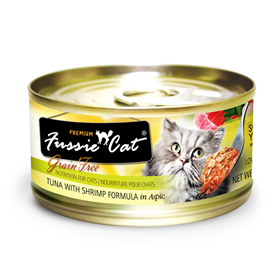 2.82oz Fussie Cat Tuna/Shrimp I010260