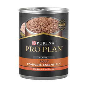 Purina Pro Plan Complete Essentials Adult Chicken & Rice Entree Classic Wet Dog Food 13 oz.