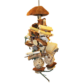 a&e Cage Company LLC Java® Wood  Bush Toy - Large I008050