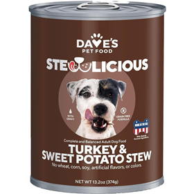 Dave‘s Stewlicious Turkey & Sweet Potato Stew for Dogs 13.2 oz