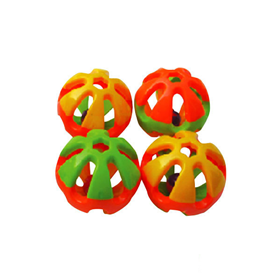 A&E Cage Company Java® Wood Happy Beaks Large Round Rattle Foot I010652
