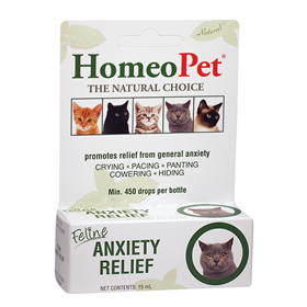 Homeopet Anxiety Relief for Cats 15 ml 74442