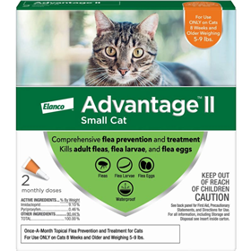 Advantage flea drops for Cats 1186e