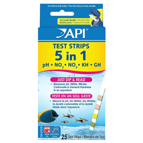 API® 5 in1 Aquarium Test Strips 25 ct. Z31716307033