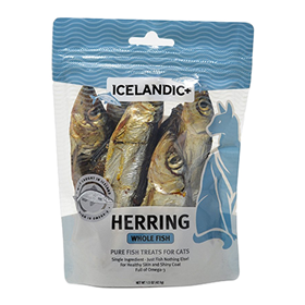 Icelandic+ Herring Whole Fish Cat Treats 1.5 oz. I024606