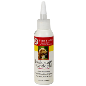 Kwik-Stop® Styptic Gel 4 oz.		 2986