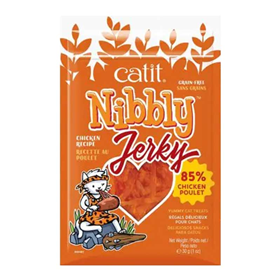 Catit Nibbly Chicken Jerky 1oz I020765