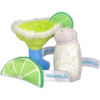 Multipet Margaritaville Salt, Lime & Margarita Glass Cat Toy 3pk I031979