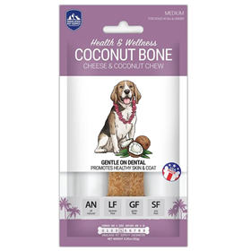 Himalayan Pet Supply Health & Wellness Coconut Bone with Cheese 3.25 oz. I031894